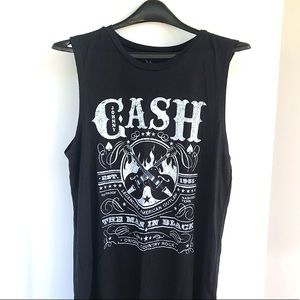 Johnny cash tank top